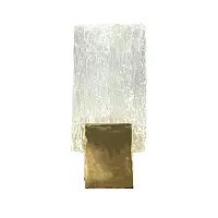 Бра LED 15381/A rose gold Newport прозрачный на 1 лампу, основание золотое в стиле современный 
