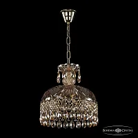 Светильник подвесной 14781/30 G M721 Bohemia Ivele Crystal прозрачный 5 ламп, основание золотое в стиле классика sp