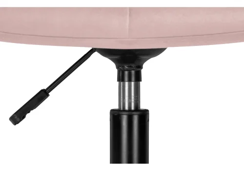 Компьютерное кресло Честер розовый / черный 489818 Woodville, розовый/велюр, ножки/металл/чёрный, размеры - ****500*600 фото 9