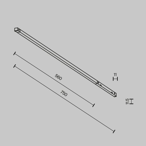 Трековый светильник Базис / Basis Exility X (Эксилити Х) 2700-6000K 12Вт 120° Dim Dali2 TR240-4-12WTW-DD2-B Maytoni чёрный для шинопроводов серии Трековая система EXILITY X (Эксилити Х) чёрный фото 9