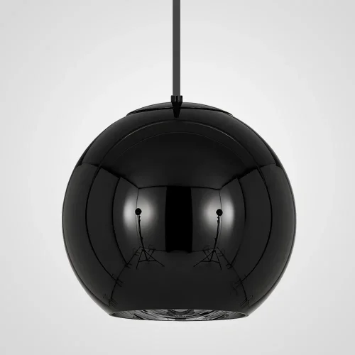 Светильник подвесной Copper Shade Black D40 182707-22 ImperiumLoft золотой на 1 лампу, основание золотое в стиле современный арт-деко 