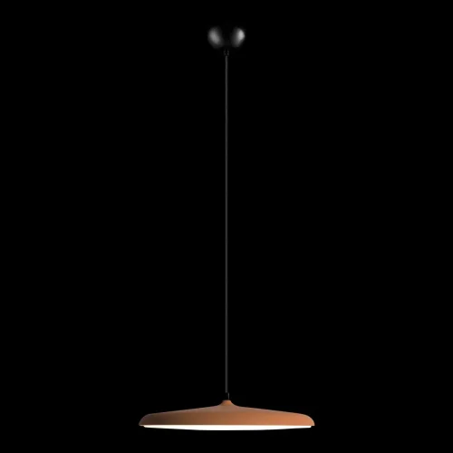 Светильник подвесной LED Plato 10119 Orange LOFT IT белый оранжевый 1 лампа, основание чёрное в стиле современный  фото 2