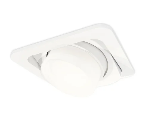 Светильник точечный Techno Spot XC XC7658083 Ambrella light белый 1 лампа, основание белое в стиле современный хай-тек квадратный