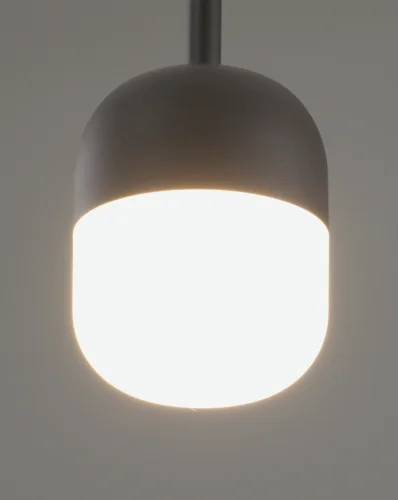 Светильник подвесной LED Drop V10863-PL Moderli белый чёрный 1 лампа, основание чёрное в стиле современный  фото 4