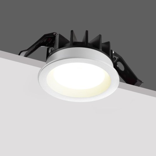 Светильник точечный LED Rayne 359840 Novotech белый на 1 лампу, основание белое в стиле хай-тек круглый фото 7