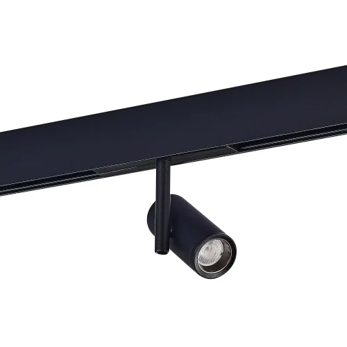 Трековый светильник магнитный LED ST808.446.08 ST-Luce чёрный для шинопроводов серии Skyline 48 фото 2