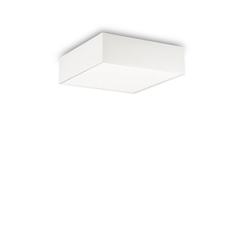 Светильник потолочный RITZ PL4 D50 Ideal Lux белый 4 лампы, основание белое в стиле современный квадраты