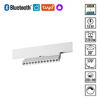 Трековый светильник DIMM ЛЕД Flum 359669 Novotech белый для шинопроводов серии Flum белый Трековый светильник DIMM ЛЕД Flum 359669 Novotech белый для шинопроводов серии Flum белый