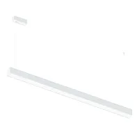 Светильник подвесной LED ST611 ST612.543.32 ST-Luce белый 1 лампа, основание белое в стиле хай-тек современный линейный