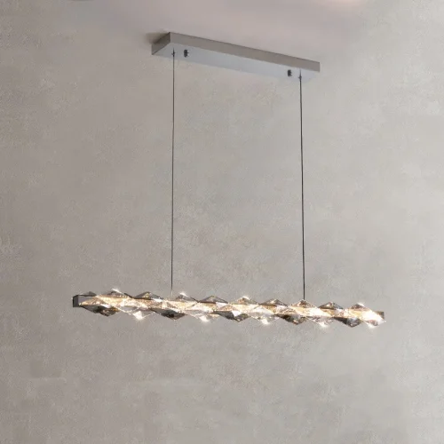 Светильник подвесной JENNIFER LONG A 223616-23 ImperiumLoft прозрачный на 1 лампу, основание хром в стиле минимализм современный Светильник подвесной JENNIFER LONG A 223616-23 ImperiumLoft прозрачный на 1 лампу, основание хром в стиле минимализм современный