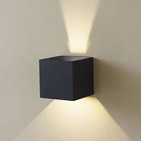 Бра LED Декарт CL704061 Citilux чёрный 1 лампа, основание чёрное в стиле модерн 
