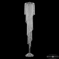 Торшер 83111T6/30IV-152 Ni Bohemia Ivele Crystal r прозрачный 12 ламп, основание никель в стиле классика модерн
