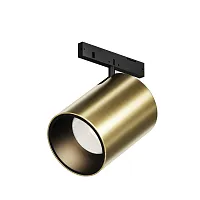 Трековый светильник Focus Led 3000К 9Вт 36° Magnetic track system Levity TR187-1-9W3K-M-BBS Maytoni латунь для шинопроводов серии Magnetic track system Levity латунь чёрный