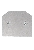 Заглушка для профиля-адаптера в натяжной потолок для магнитного шинопровода CLT 0.223 06 Crystal Lux серый в стиле современный для светильников серии Clt 0.223 магнитный встраиваемый натяжной потолок
