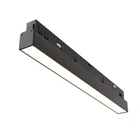 Трековый светильник LED Magnetic track system TR030-2-12W3K-B Maytoni чёрный для шинопроводов серии Magnetic track system Exility чёрный