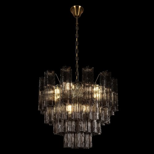 Люстра подвесная Мурано / Murano 10580/600 Smoke LOFT IT дымчатая на 10 ламп, основание бронзовое в стиле арт-деко современный фото 2 Люстра подвесная Мурано / Murano 10580/600 Smoke LOFT IT дымчатая на 10 ламп, основание бронзовое в стиле арт-деко современный фото 2