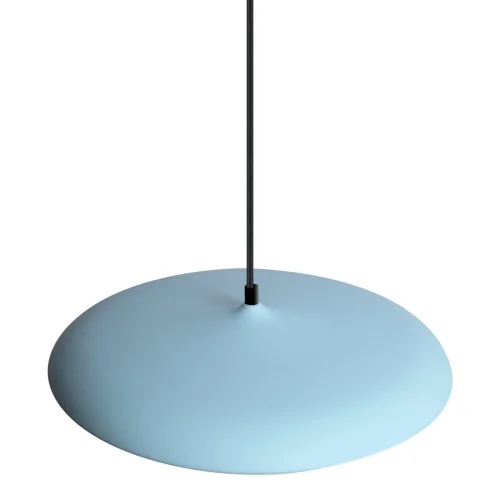 Светильник подвесной LED Plato 10119 Blue LOFT IT белый голубой 1 лампа, основание чёрное в стиле современный  фото 5