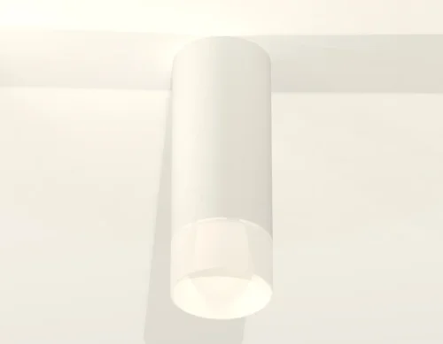 Светильник накладной Techno spot XS7442016 Ambrella light белый 1 лампа, основание белое в стиле хай-тек современный круглый фото 3