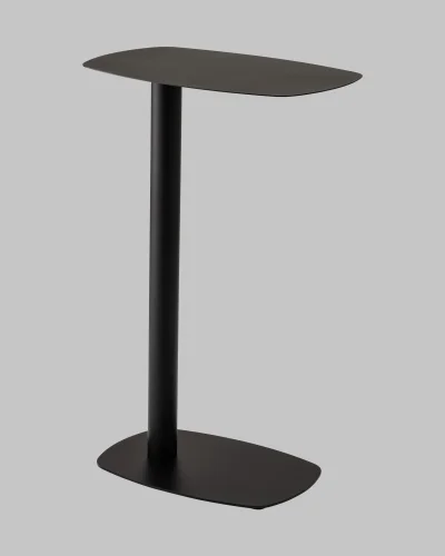 Журнальный столик Eanna L, металл, черный УТ000040326 Stool Group столешница чёрная из металл фото 7