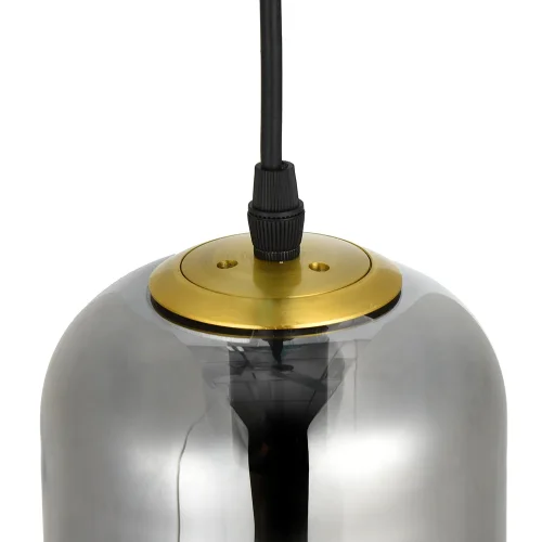 Светильник подвесной Freddie A2234SP-1PB Arte Lamp чёрный 1 лампа, основание медь в стиле современный  фото 2