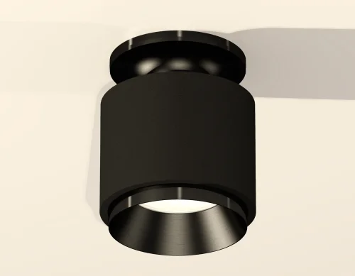 Светильник накладной Techno spot XS7511060 Ambrella light чёрный 1 лампа, основание чёрное в стиле хай-тек современный круглый фото 2