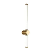 Бра LED Lignum 3057-1W Favourite белый 1 лампа, основание золотое в стиле классический 