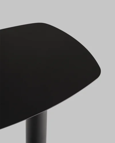 Журнальный столик Eanna L, металл, черный УТ000040326 Stool Group столешница чёрная из металл фото 6