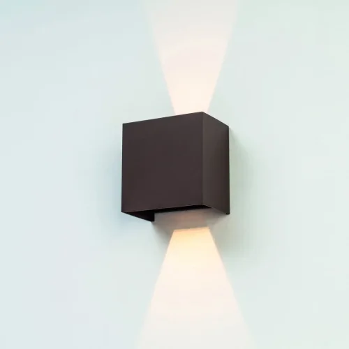 Настенный светильник LED Davos Xl 7654 Mantra уличный IP65 коричневый 1 лампа, плафон коричневый в стиле современный хай-тек LED фото 3