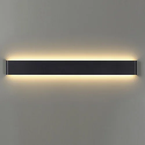 Бра LED Egeo 8910 Mantra чёрный на 1 лампу, основание чёрное в стиле современный 