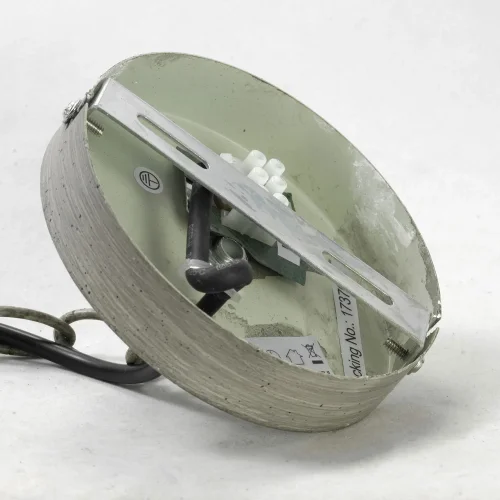 Светильник подвесной лофт Northport GRLSP-9524 Lussole прозрачный 1 лампа, основание серое в стиле лофт  фото 5