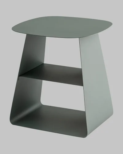 Журнальный столик Leyre, металл, зеленый УТ000040309 Stool Group столешница зелёная из металл