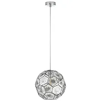 Светильник подвесной Fermo 724214 Lightstar хром 1 лампа, основание хром в стиле современный арт-деко 