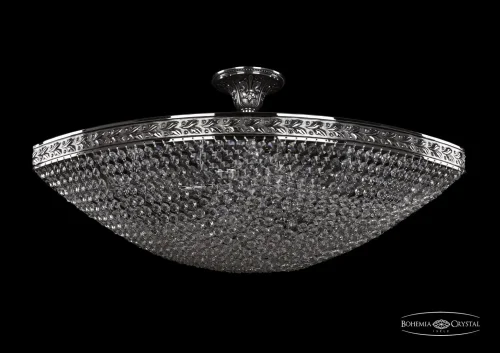 Люстра потолочная хрустальная 19323/70IV NB Bohemia Ivele Crystal прозрачная на 8 ламп, основание никель в стиле классический sp фото 2