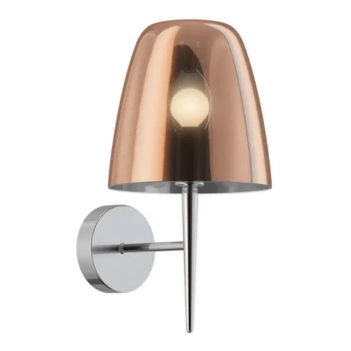 Бра Seta 2960-1W Favourite медь на 1 лампа, основание хром в стиле современный 