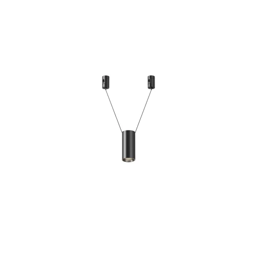 Трековый подвесой светильник Focus Led Flarity 4000K 12Вт 38° TR157-1-12W4K-B Maytoni чёрный для шинопроводов серии Magnetic trаck system Flarity чёрный
