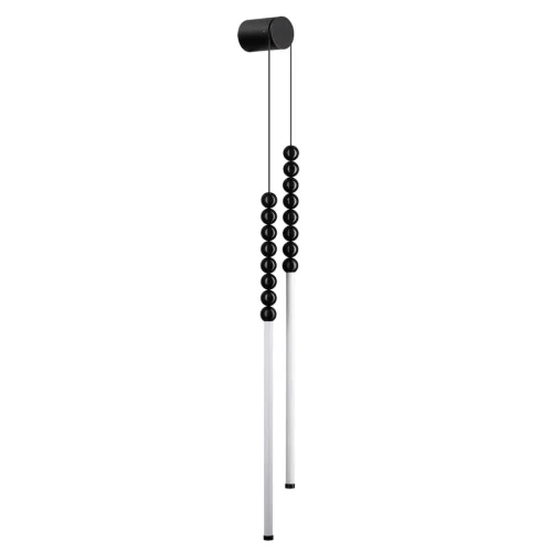 Бра Monella 7149/16WL Odeon Light чёрный на 1 лампу, основание чёрное в стиле современный классический бусы Бра Monella 7149/16WL Odeon Light чёрный на 1 лампу, основание чёрное в стиле современный классический бусы