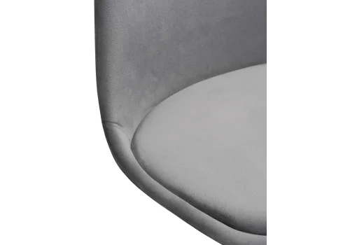 Компьютерное кресло Kolin gray fabric 15549 Woodville, серый/велюр, ножки/металл/хром, размеры - *890***490*560 фото 7