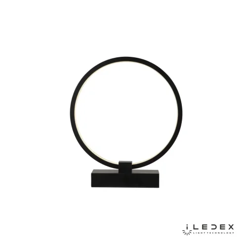Настольная лампа LED Axis 8137-250-T BK iLedex чёрная 1 лампа, основание чёрное металл в стиле современный хай-тек  фото 3