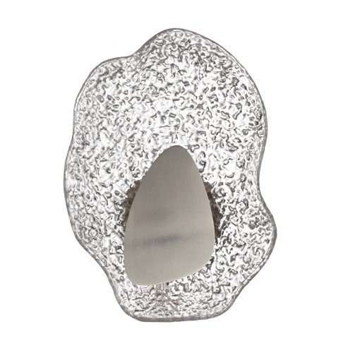 Бра LED Coralla 5460/12WL Odeon Light прозрачный на 1 лампу, основание никель в стиле современный флористика арт-деко отражённый свет