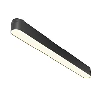 Трековый светильник LED Magnetic track system Radity TR080-1-18W3K-B Maytoni чёрный для шинопроводов серии Magnetic track system Radity чёрный