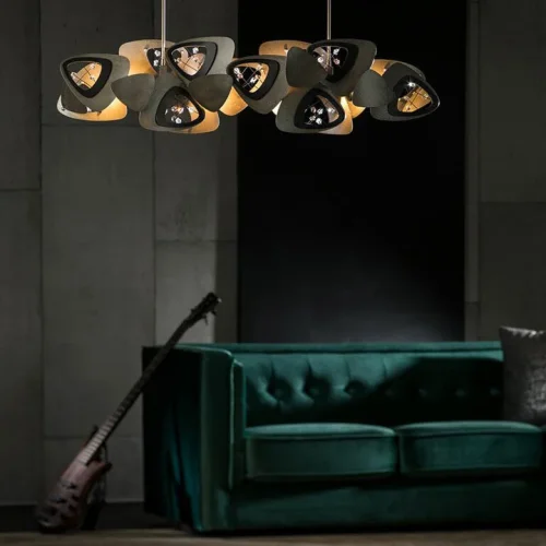 Светильник подвесной DAGMAR L150 204719-23 ImperiumLoft латунь на 1 лампу, основание латунь в стиле современный фото 5