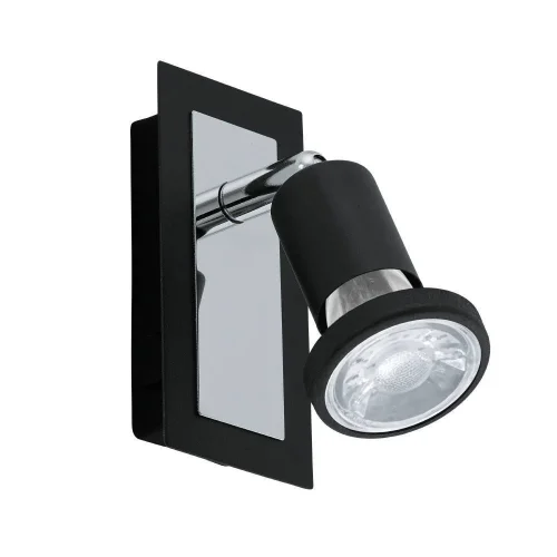 Спот с 1 лампой LED SARRIA 94963 Eglo чёрный GU10 в стиле современный 