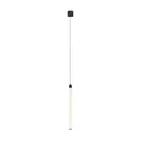 Светильник подвесной LED Ray P022PL-L20B3K Maytoni белый на 1 лампу, основание чёрное в стиле современный трубочки