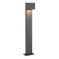 Парковый светильник LED Brik SL9513.705.01 ST-Luce уличный IP65 серый на 1 лампу, плафон серый в стиле хай-тек современный LED