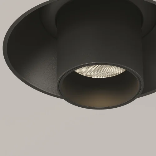 Светильник точечный LED Focus T C140TRS-L200-7W3K-B Maytoni чёрный на 1 лампу, основание чёрное в стиле современный хай-тек для затирки круглый трубочки фото 13
