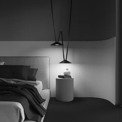 Подвесной светильник Campana 4000K 12Вт 120° Pendant system Parity TR127B-12W4K-B Maytoni чёрный для шинопроводов серии Pendant system Parity чёрный фото 7