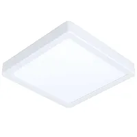 Светильник накладной LED Fueva-Z 900104 Eglo белый на 1 лампу, основание белое в стиле современный круглый