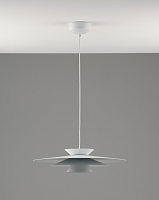 Светильник подвесной LED Chester V11110-PL Moderli белый на 1 лампу, основание белое в стиле современный 