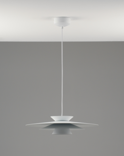 Светильник подвесной LED Chester V11110-PL Moderli белый на 1 лампу, основание белое в стиле современный Светильник подвесной LED Chester V11110-PL Moderli белый на 1 лампу, основание белое в стиле современный