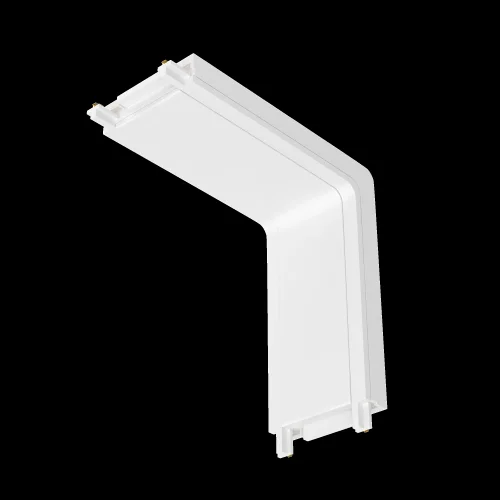 Коннектор питания внутренний Magnetic track system Radity TRA084CI-11W Maytoni белый в стиле хай-тек современный для светильников серии Magnetic track system Radity подвесной накладной radity радиусная магнитная магнитный фото 6